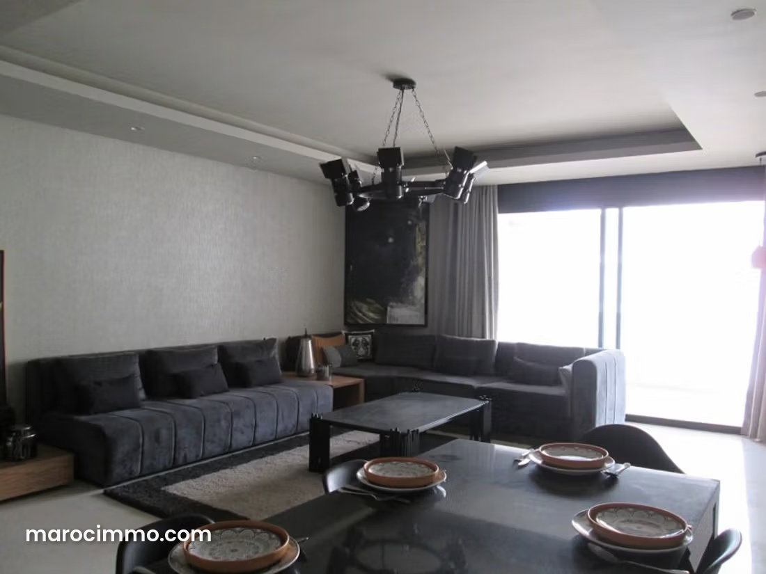 Appartement meublé 180 m² avec terrasse à Aïn Diab Casablanca — Casablanca