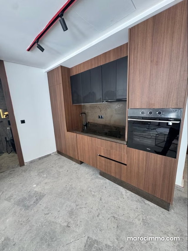 Vente d'un bel appartement à Palmier. Surface totale 49 m². Salon typique marocain, résidence sécurisée — 3