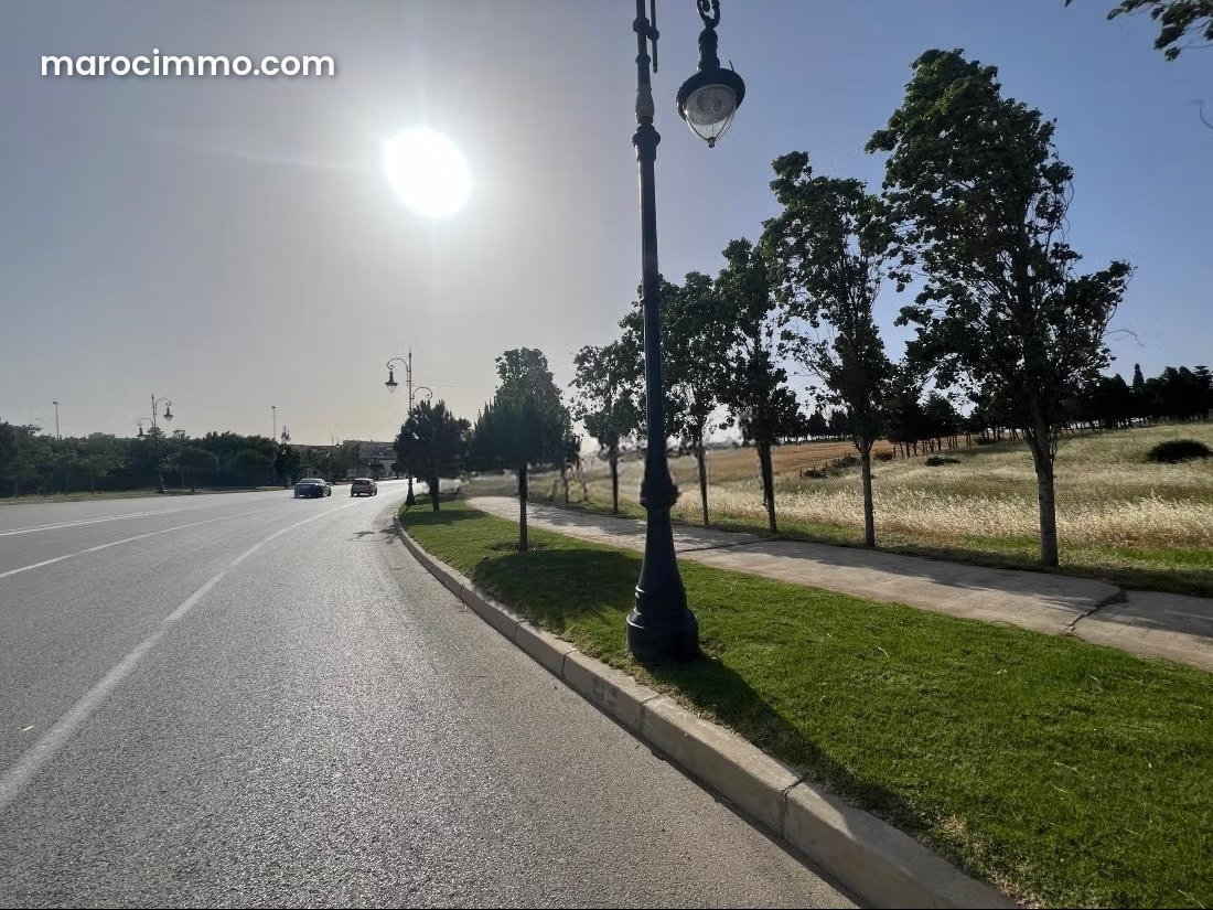 3,523 m² Plot Fronting the Main Road, Achakar, Tangier — Tangier