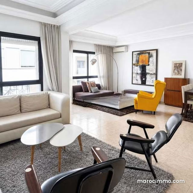 Apartment for Sale of 154.0 m² in Casablanca, Triangle D'Or — Casablanca