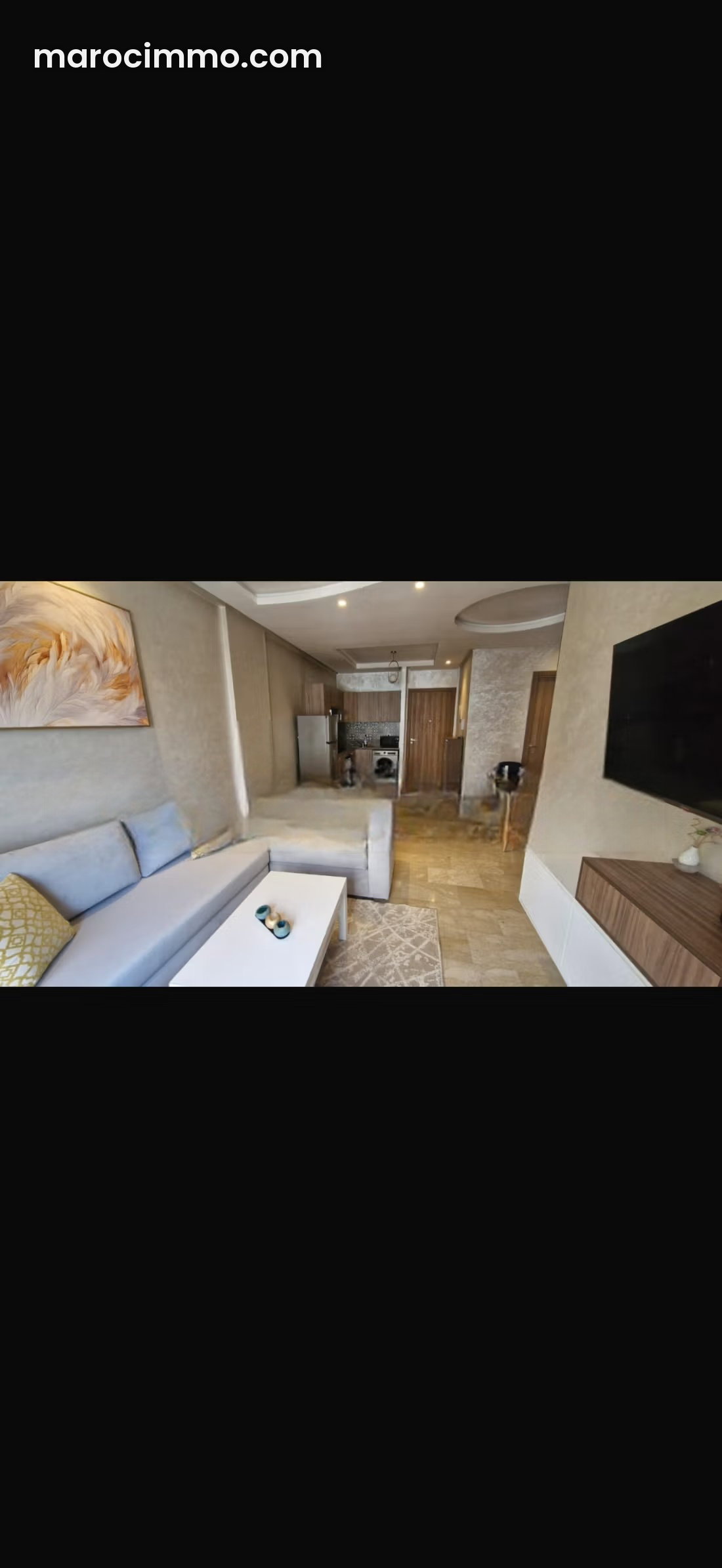 Furnished Apartment with Terrace in Belvédère, Casablanca — Casablanca