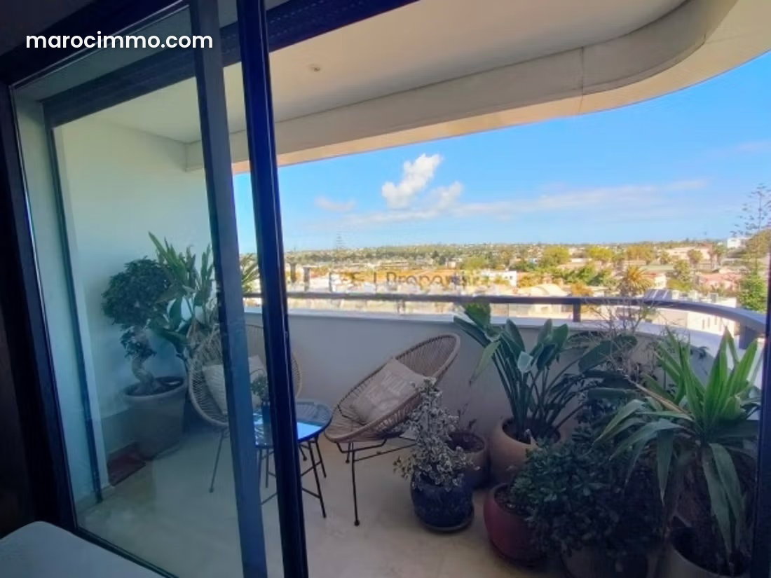 Furnished 145 sqm Apartment with Terrace in Les Princesses, Casablanca — Casablanca