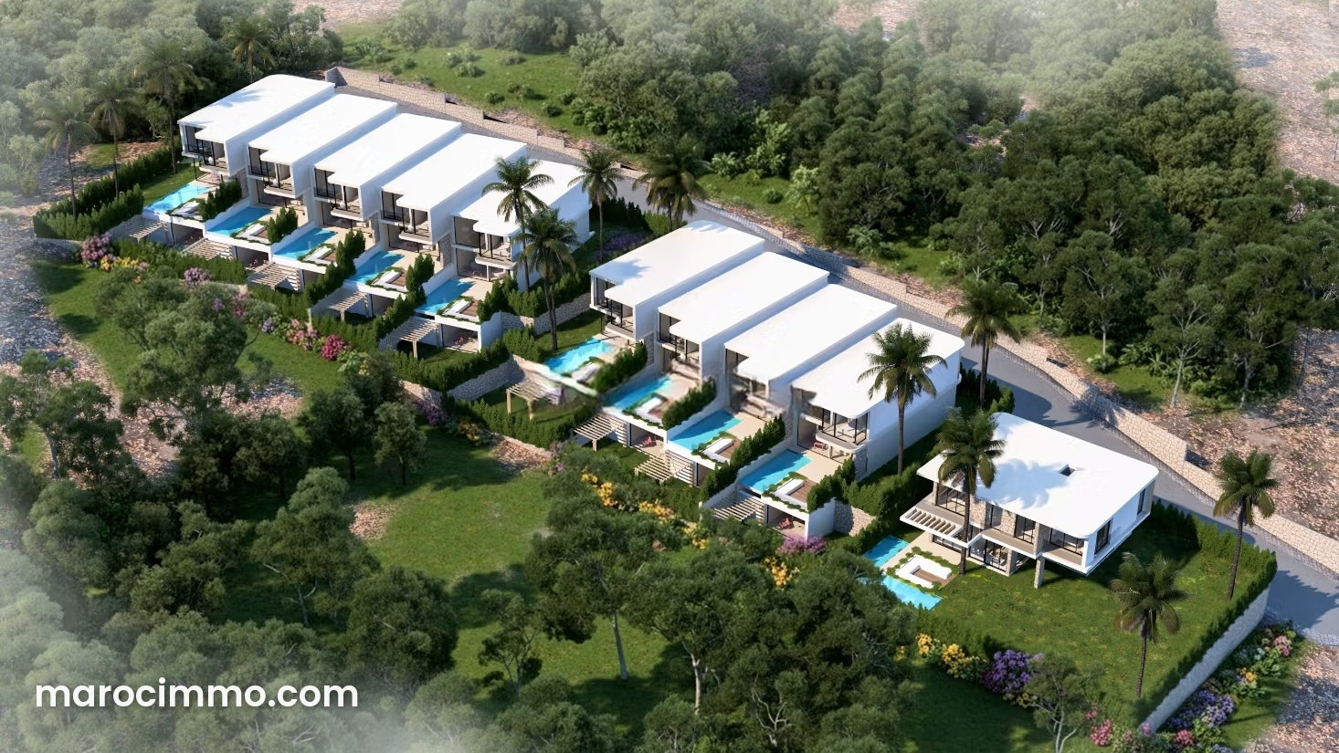 Villa 281 m² avec piscine et vue mer, Malabata, Tanger — Tanger