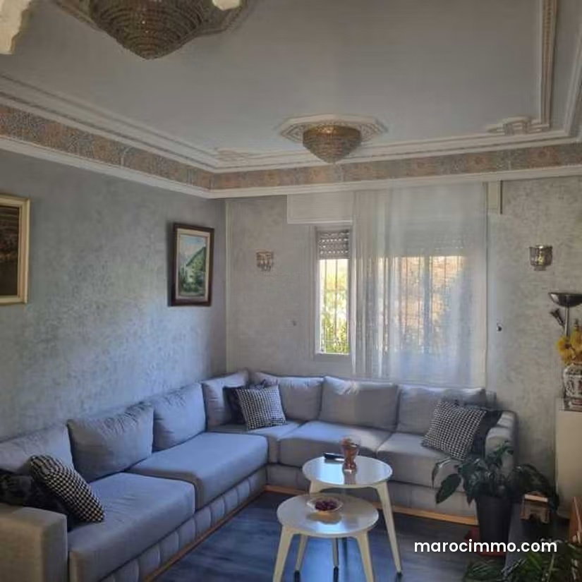 91 m² Apartment with 2 Bedrooms, Garden and Garage in Tabriquet, Salé — Salé