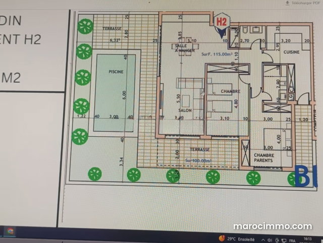 Dernier Rez de Jardin à Vendre avec Piscine Privée — 5