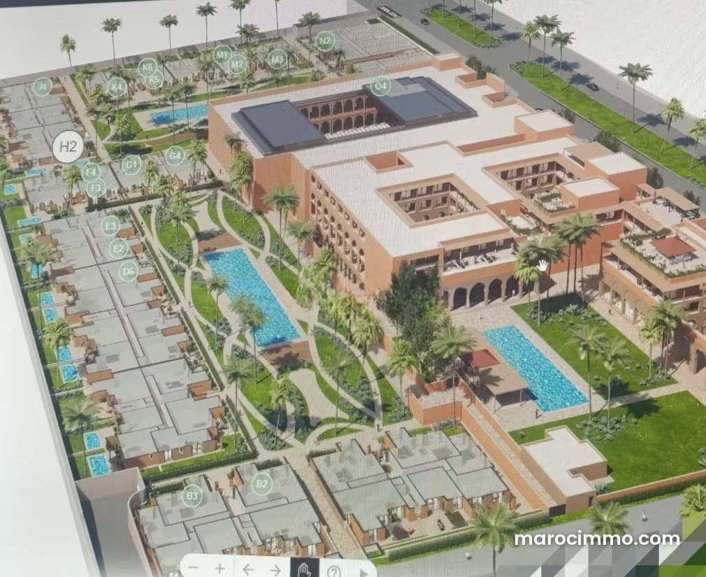 2-Bedroom Apartment for Sale, Agdal, Marrakech, Mountain Views — Marrakesh