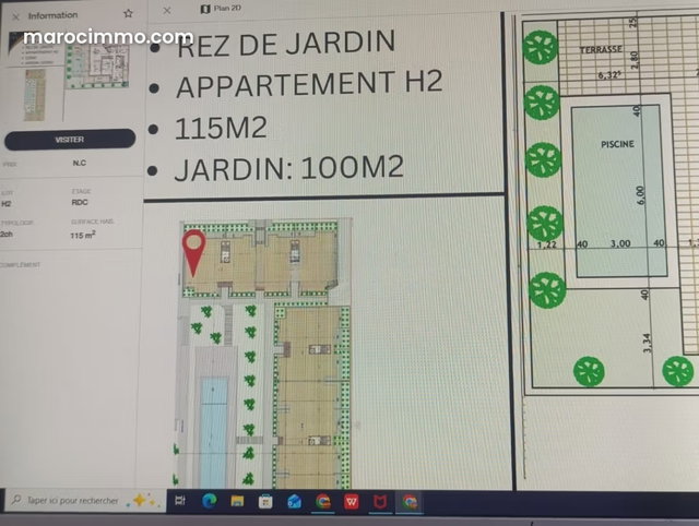Dernier Rez de Jardin à Vendre avec Piscine Privée — 4