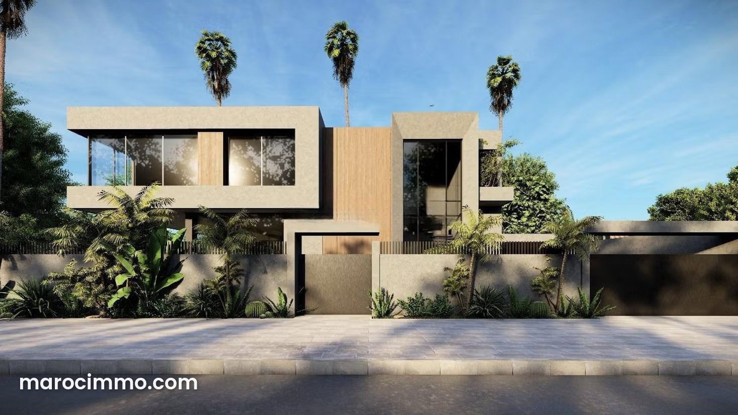 Villa neuve 610 m², piscine et ascenseur, Aïn Diab, Casablanca — Casablanca