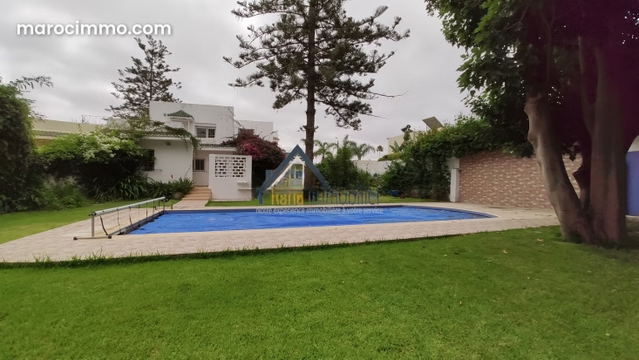 Villa for Rent in Souissi — Rabat