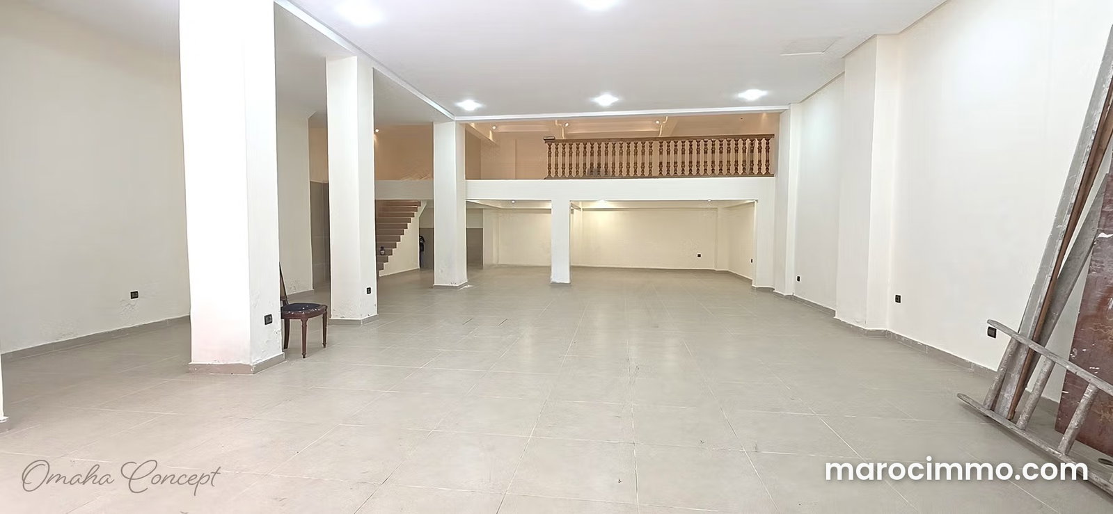 162 m² Commercial Premises in the Heart of Maarif, Casablanca — Casablanca