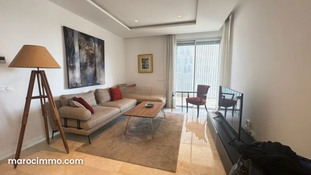 Appartement en location à Casablanca Finance City. Superficie 65 m². Ascenseur — الدار البيضاء