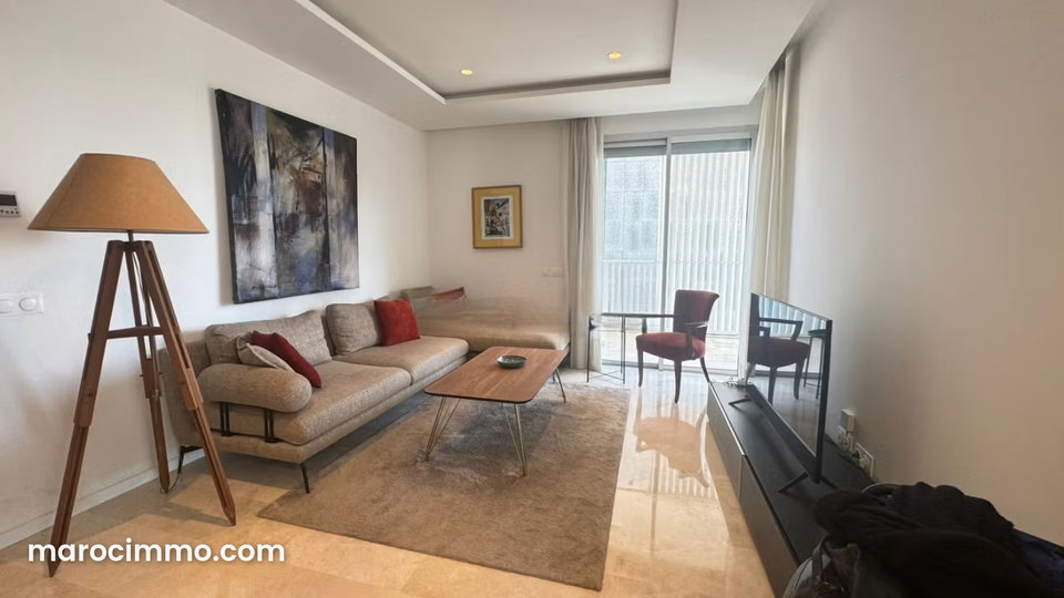Apartment for rent in Casablanca Finance City. 65 m². Elevator