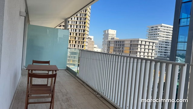 Apartment for rent in Casablanca Finance City. 65 m². Elevator — 5