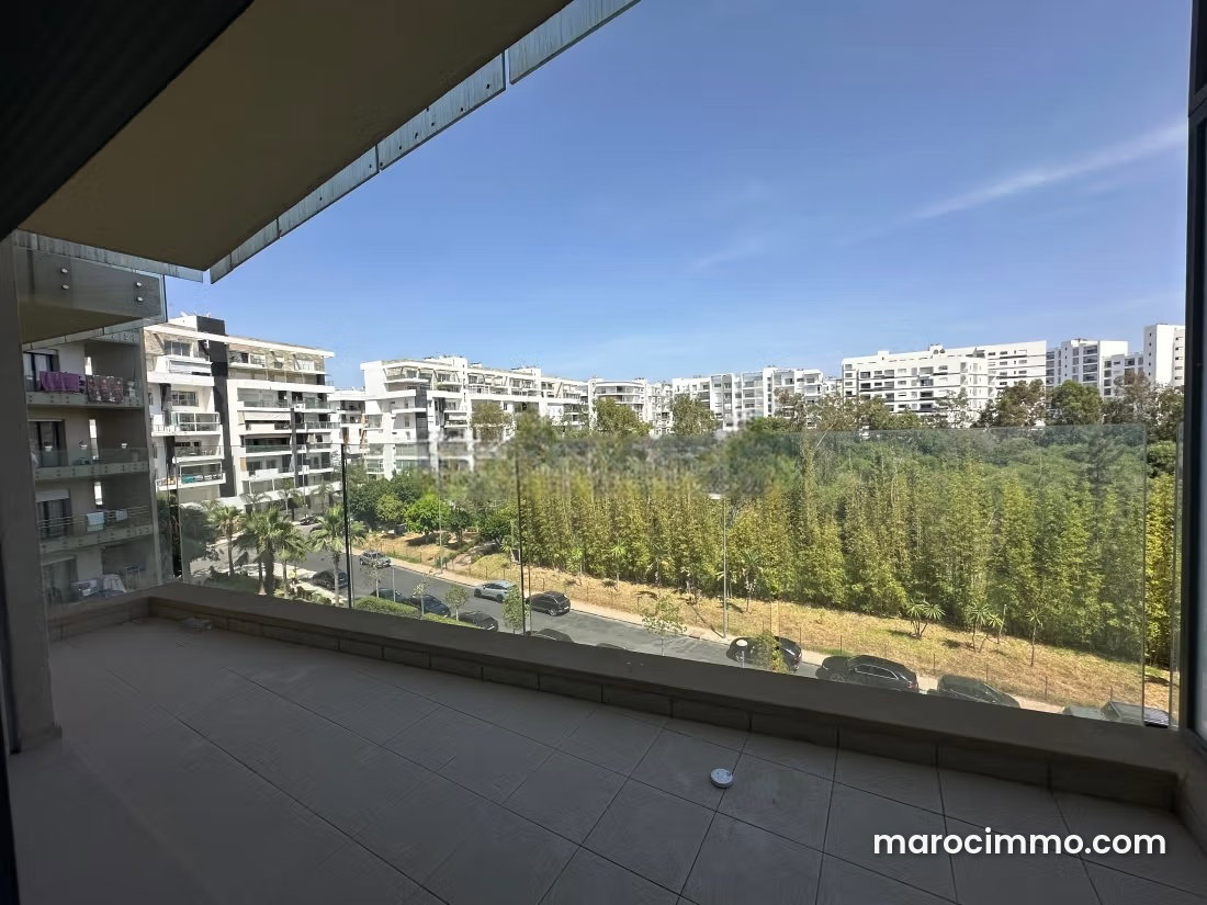 Duplex 200 m² meublé avec vue parc, Riyad, Rabat — Rabat