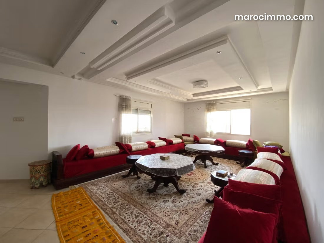 Appartement 136 m², 3 chambres, terrasse et garage, Salé — Salé