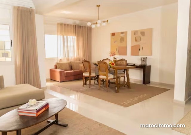 À Louer – Appartement Haut Standing Meublé 120 m², Haut Agdal, Rabat, Vue Forêt — 5