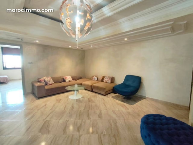 Appartement meublé 160m² Maarif extention 9000 dh — 4