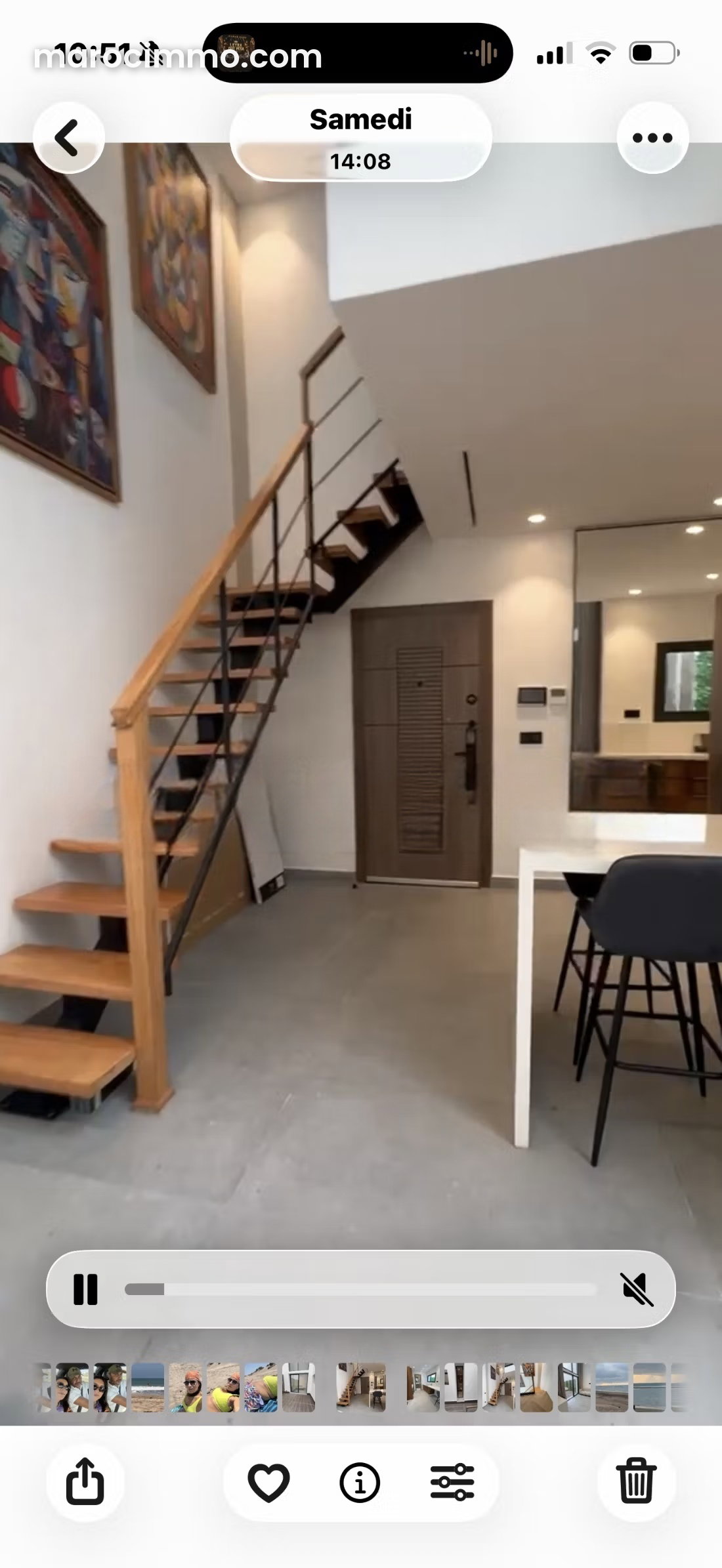 New Furnished Apartment with Terrace, Gauthier, Casablanca — Casablanca