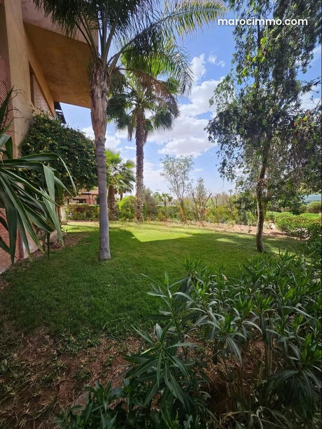 Appartement F2 avec jardin à la palmeraie — مراكش