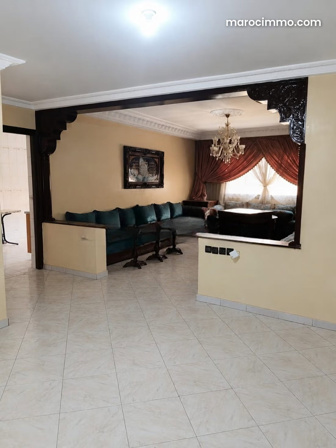 Furnished 130 m² Apartment with Terrace in Maârif Extension — Casablanca