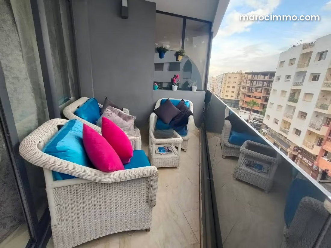 Furnished 2-Bedroom Apartment for Rent in Bourgogne, Casablanca — Casablanca