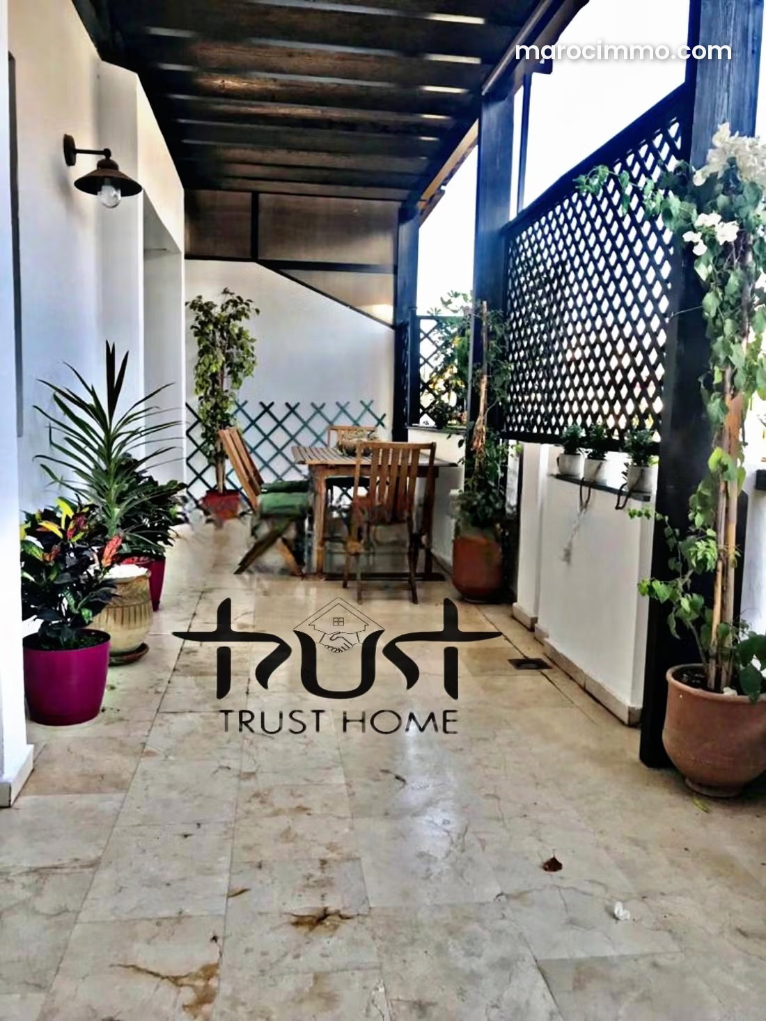Furnished 125 sqm Apartment, Top Floor, Casablanca Golden Triangle — Casablanca