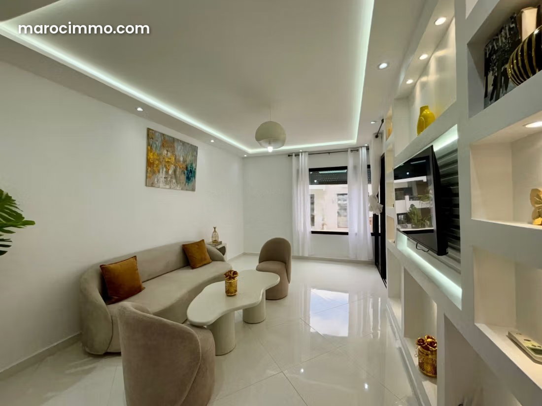 Furnished Apartment with Pool for Rent in Dar Bouazza — Dar Bouazza