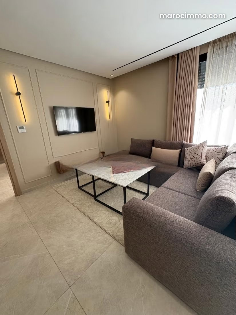 Furnished apartment with terrace for rent in Les Princesses, Casablanca — Casablanca