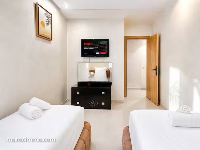 Magnifique Duplex Meublé Rénové Residence Targa — 5