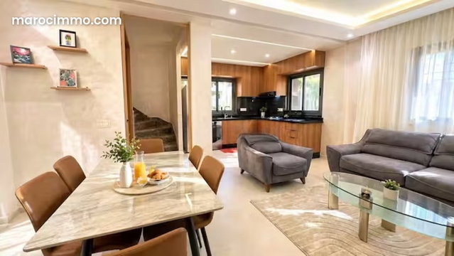 Magnifique Duplex Meublé Rénové Residence Targa — 4