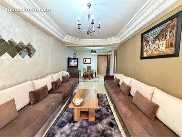 Bel appartement 89 m² à vendre meublé situé en plein centre de Guéliz à Marrakech — 4