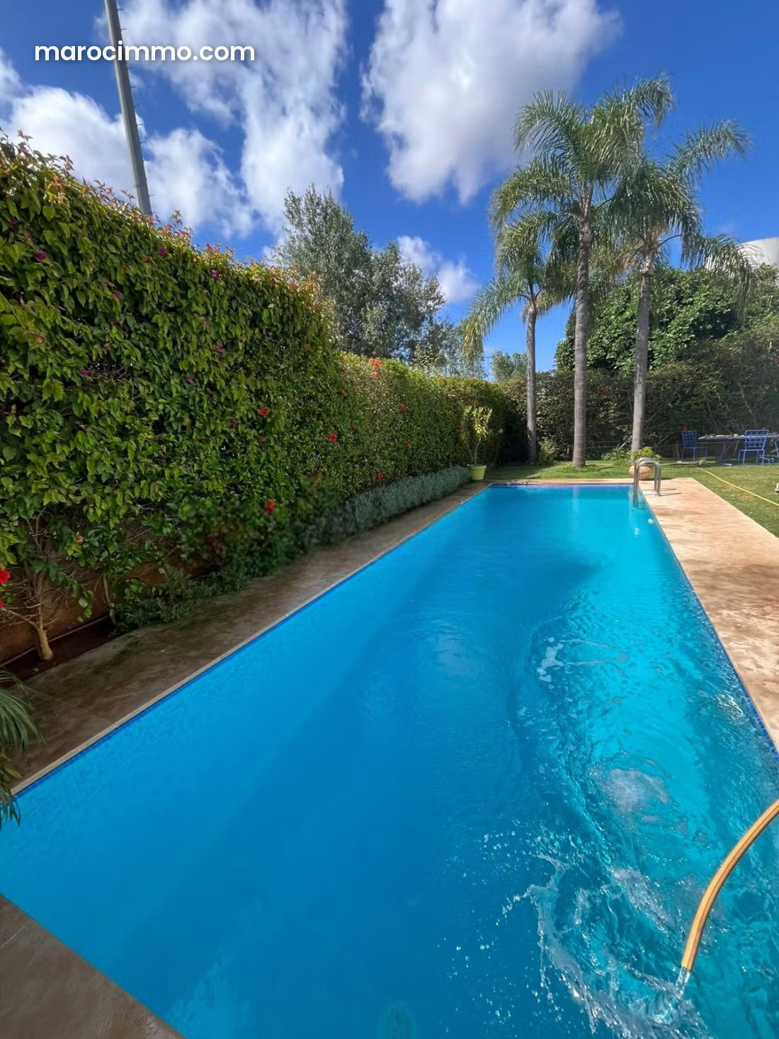 Villa meublée 850 m², jardin et piscine, Hay Riad, Rabat — Rabat