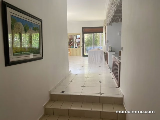 Location villa meublée avec piscine Hay Riad Rabat — 2