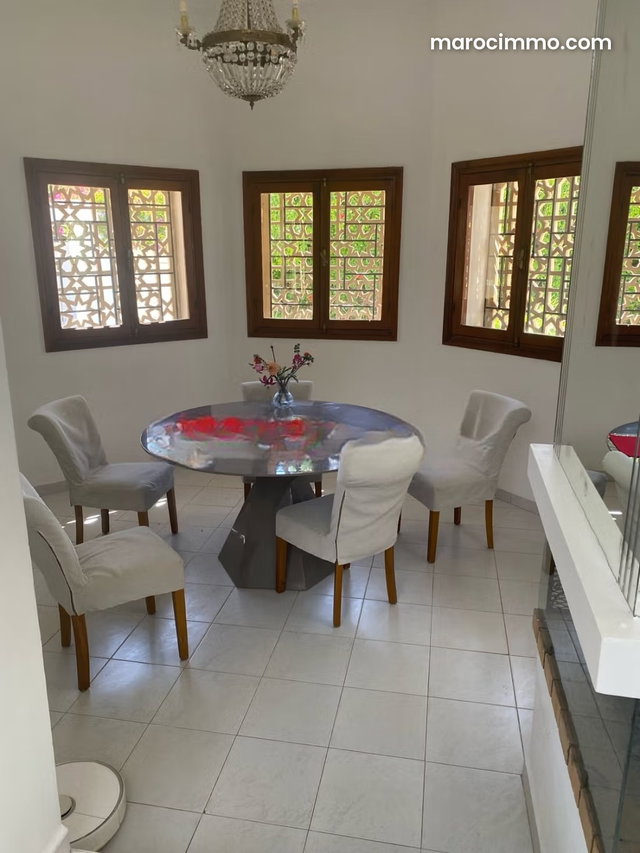 Location villa meublée avec piscine Hay Riad Rabat — 5