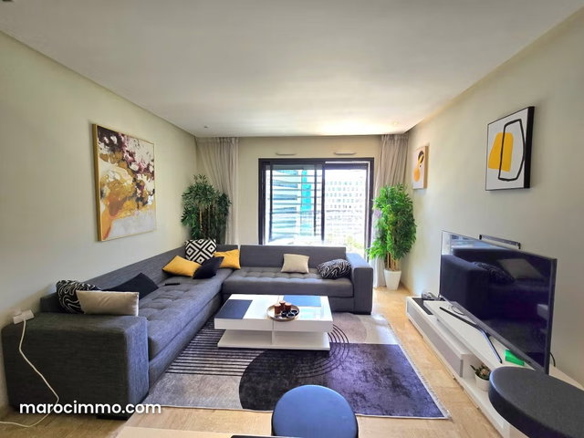 Très bel appartement en location à Casablanca Finance City. 3 grandes pièces. Bien meublé — 2