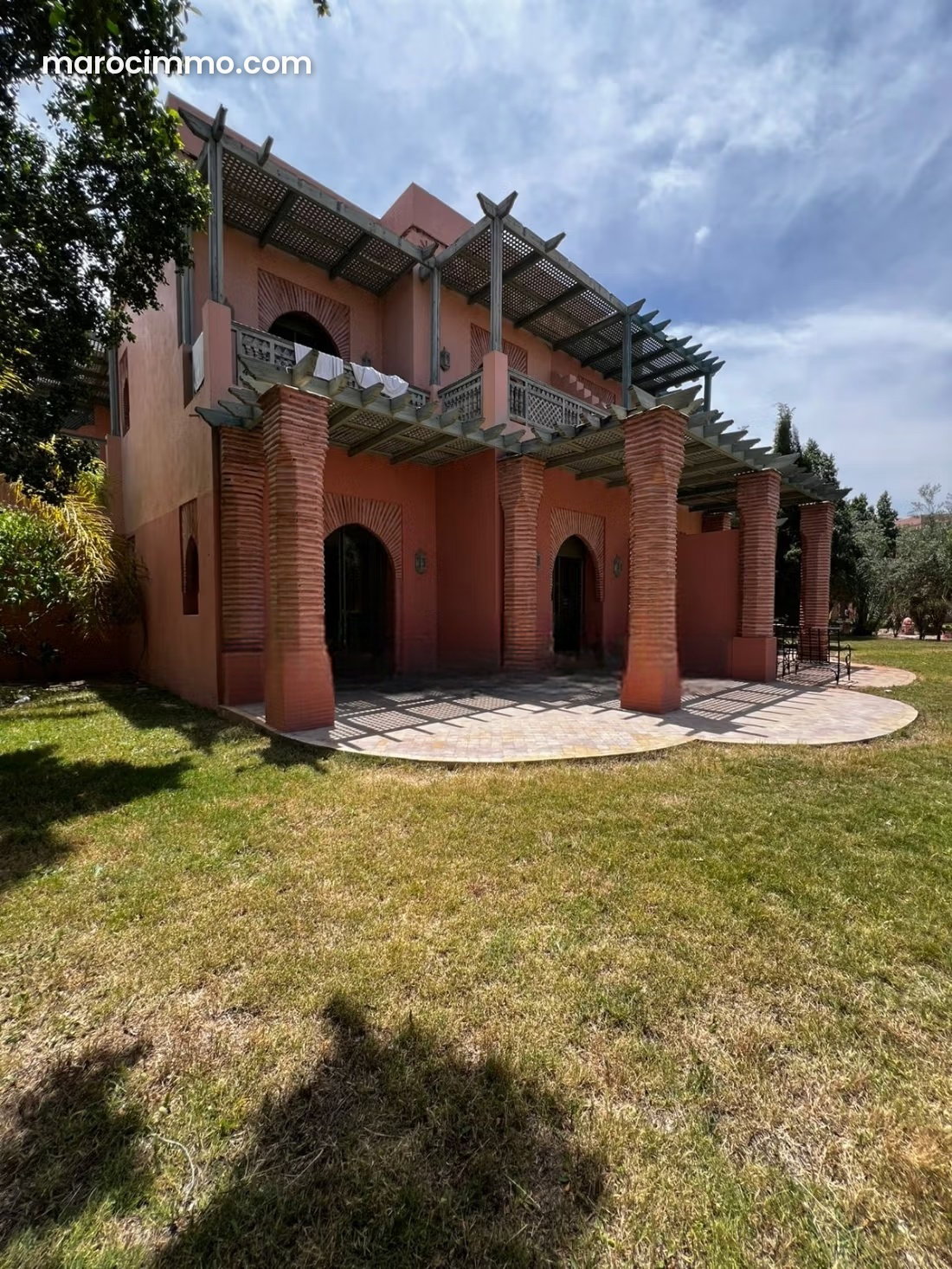 Appartement rez, de, jardin vue piscine à la Palmeraie Marrakech — Marrakech