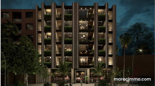 Next to Marrakech Plaza and Eden Square Centre Gueliz, beautiful apartment project in studio and duplex livable in 2027 — 5