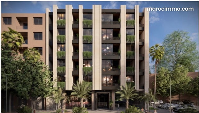 Next to Marrakech Plaza and Eden Square Centre Gueliz, beautiful apartment project in studio and duplex livable in 2027 — 4