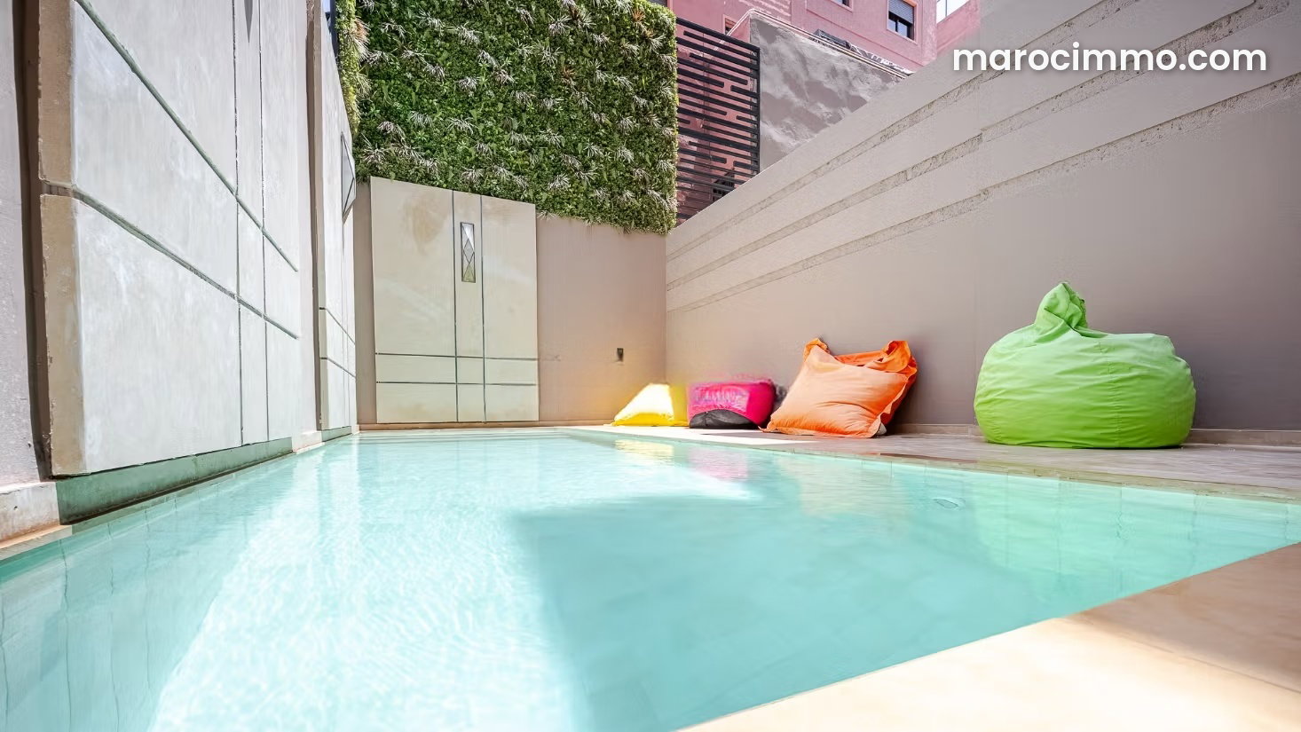 Furnished 165 m² Duplex, Heated Pool, Victor Hugo, Marrakech — Marrakesh
