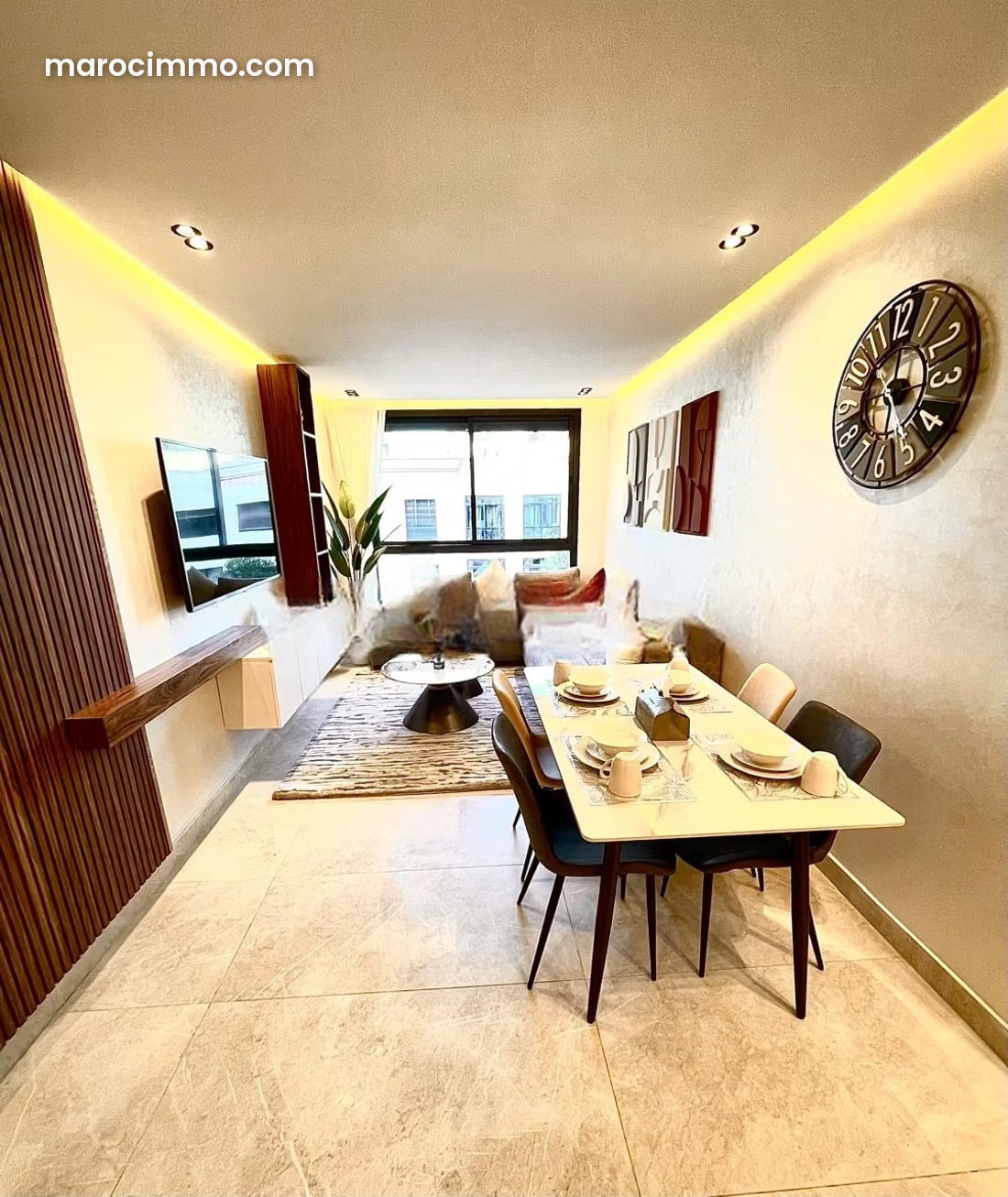 Furnished Apartment with Terrace, Val Fleuri, Casablanca — Casablanca