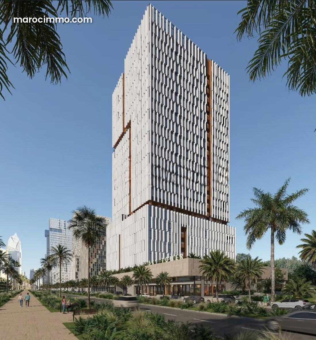 734 m² Office in Casablanca Finance City, High-Standard Building — Casablanca