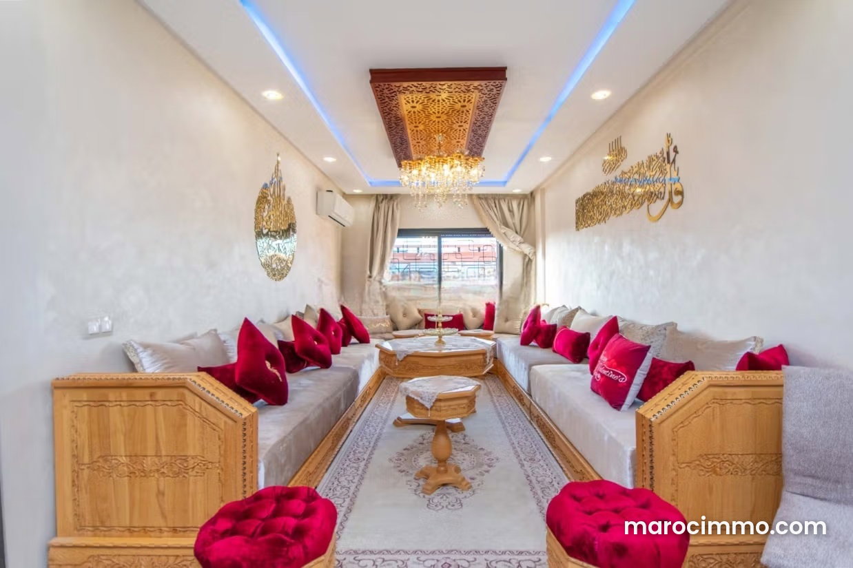 شقة مفروشة راقية للكراء بحي جيليز في مراكش — مراكش
