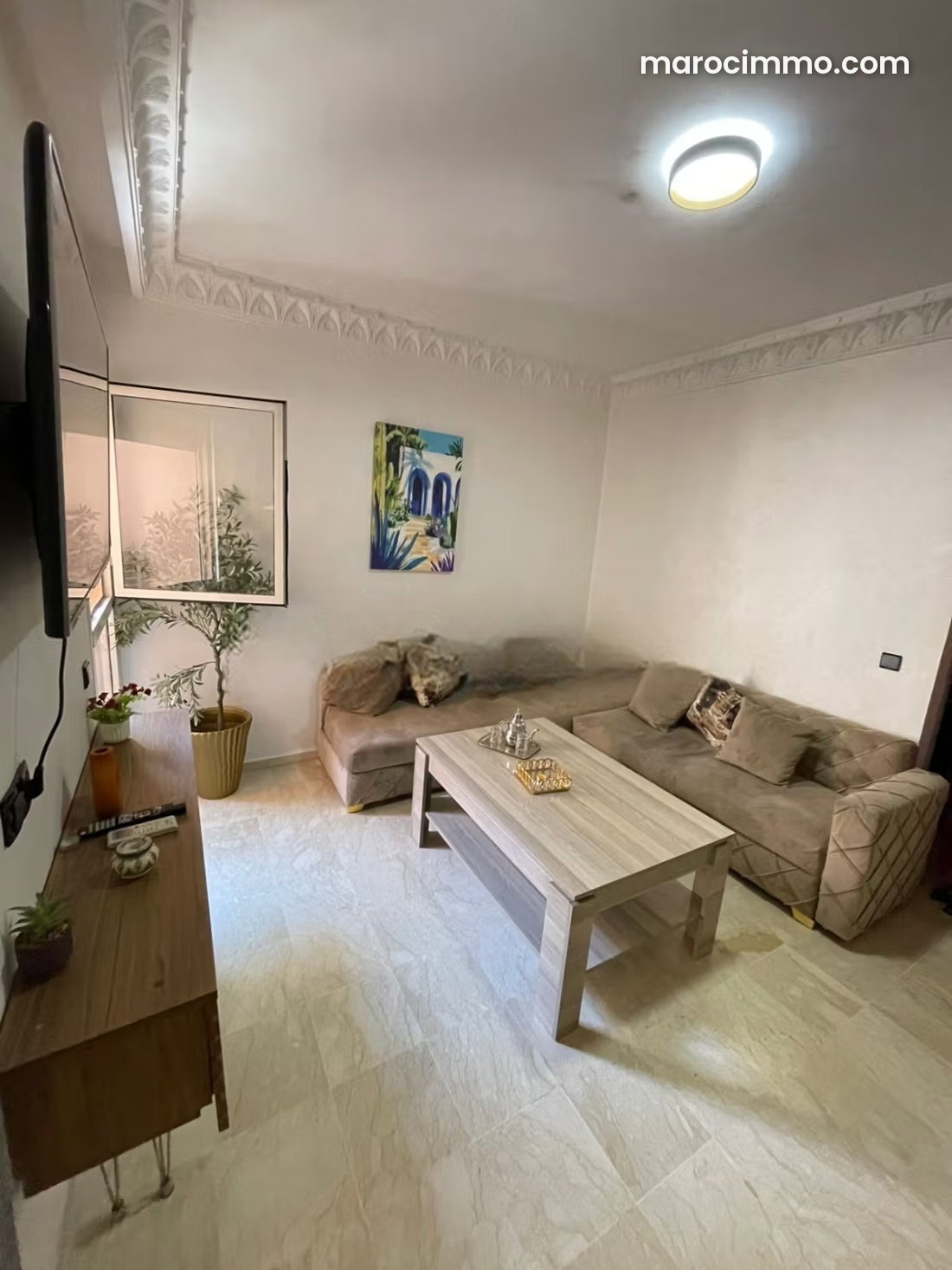 Appartement 2 pièces à vendre, Guéliz, Marrakech avec piscine — Marrakech