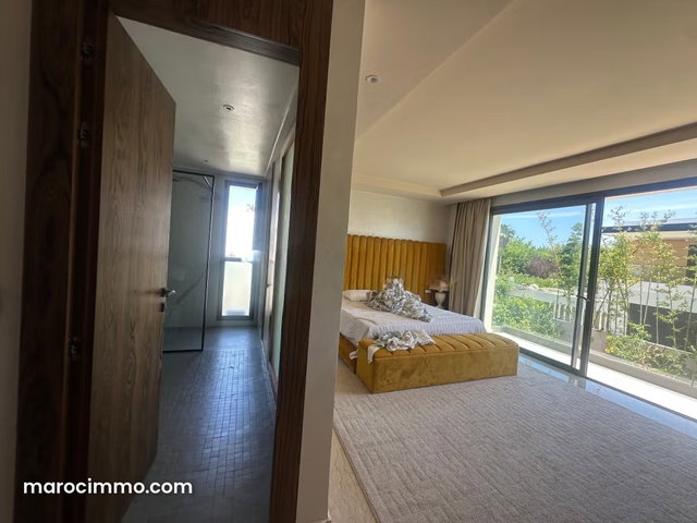 À louer — Villa de prestige meublée, Souissi Rabat, Piscine, Hammam, 125 000 MAD/mois — 2