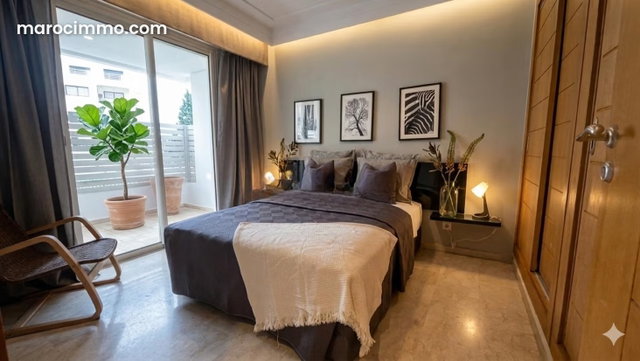 Studio 60 m² meublé avec terrasse Racine — 4