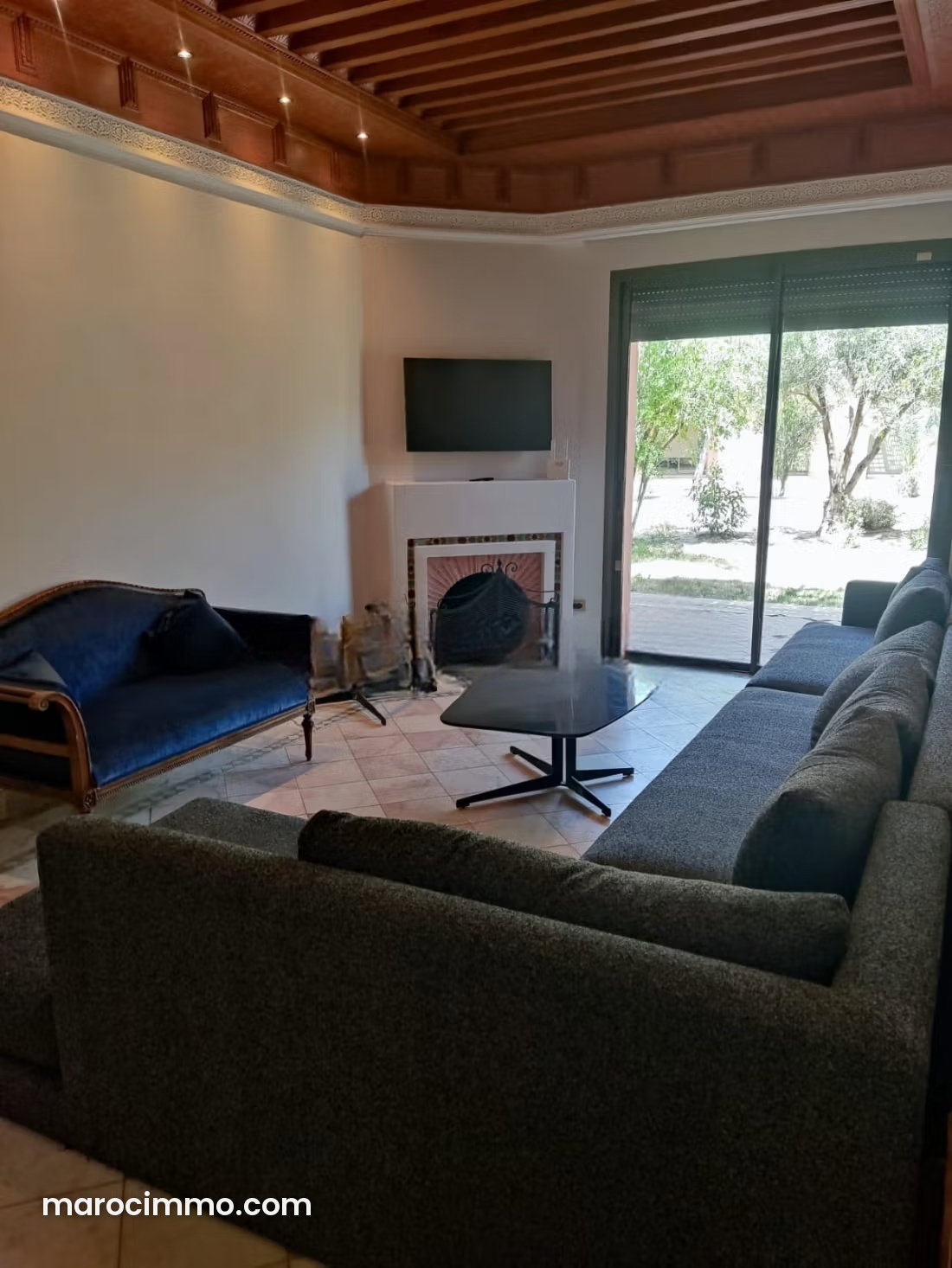 Furnished garden-level apartment in the Palmeraie, Marrakech — Marrakesh
