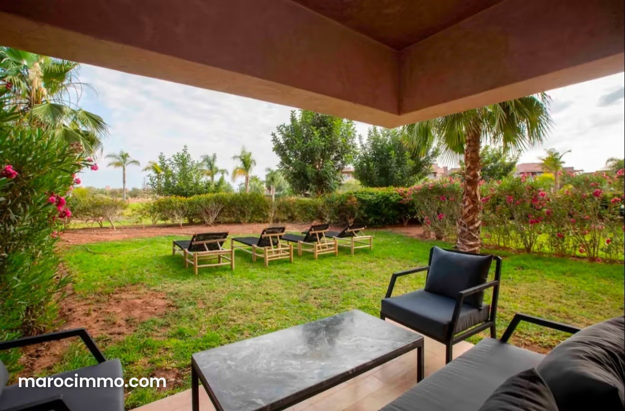 Three-room apartment with garden and pool, Agdal, Marrakech — Marrakesh