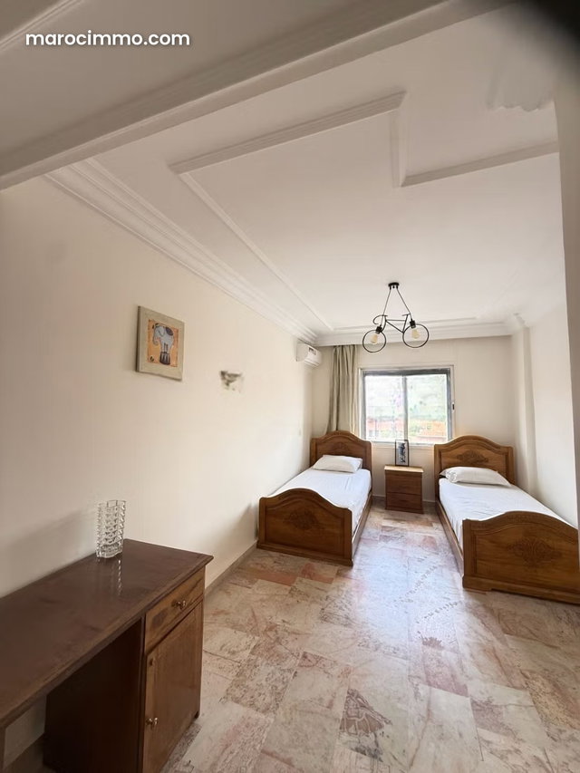 Appartement meublé de standing 2 chambres avec balcon et parking – Victor Hugo — 4