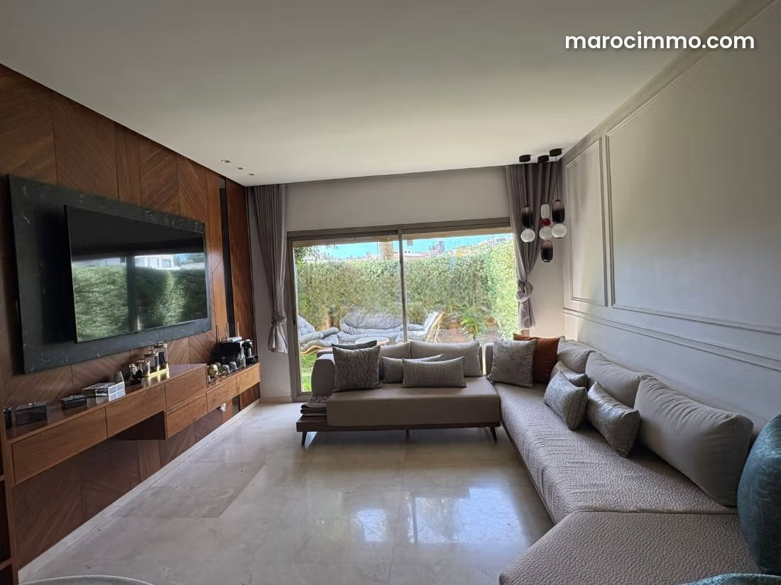 108 m² Garden-Level Apartment in Ville Verte, Bouskoura — Bouskoura