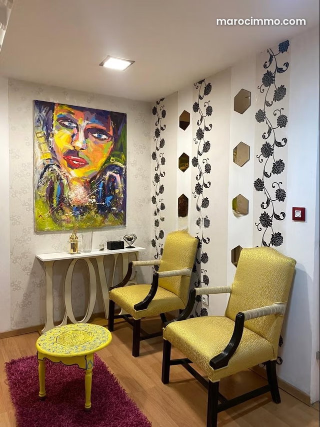 Superbe appartement à louer en Hassan Centre Ville. Surface de 120 m². Meublé — 3